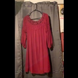 Red dress